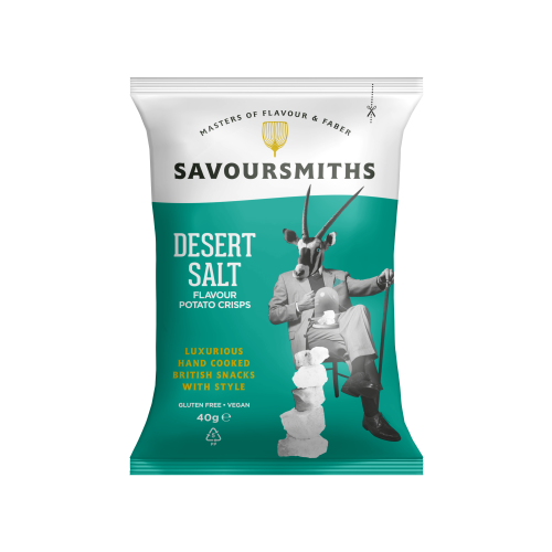 Desert Salt Flavour Potato crisps (24 x 40g bags)